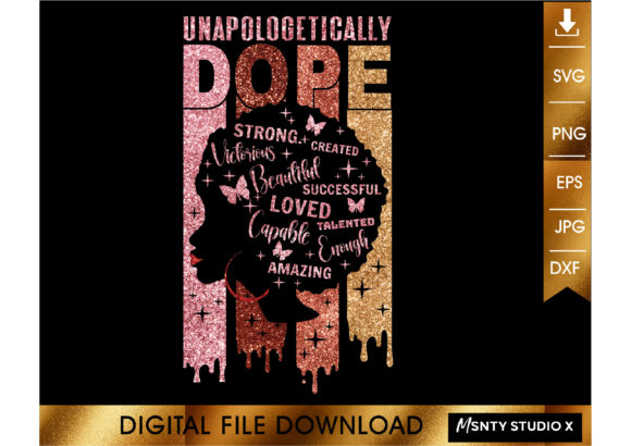 Black Woman Sublimation SVG: Graphics and Crafts