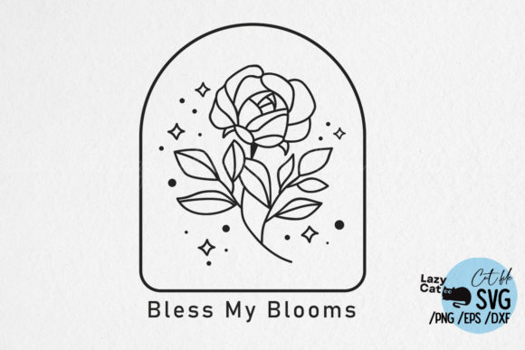Bless My Blooms: Spring SVG for Crafts & Graphics
