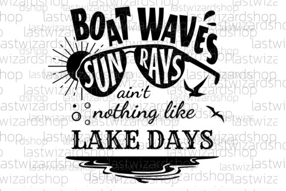 Boat Waves Sun Rays Svg: Graphics Review for Crafts