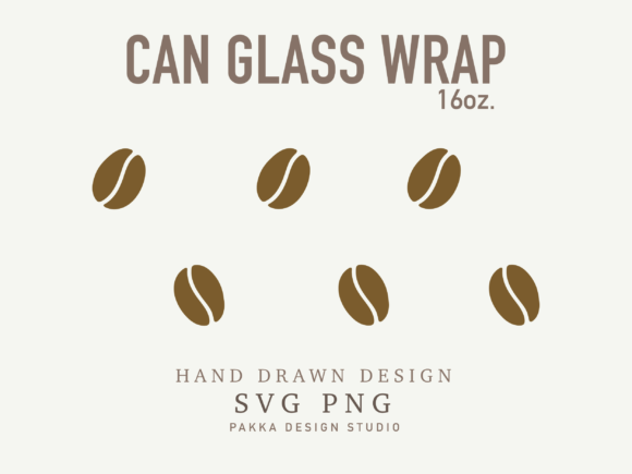 Can Glass Wrap Svg Coffee Bean: Graphics and Crafts in One