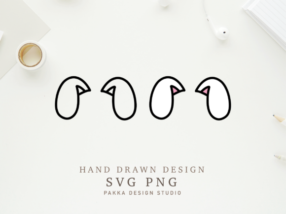 Easter Png Svg,Cute Bunny Rabbit Ears