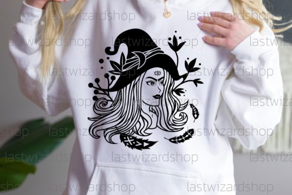 Floral Witches SVG: A Graphics Asset for Editorial Design