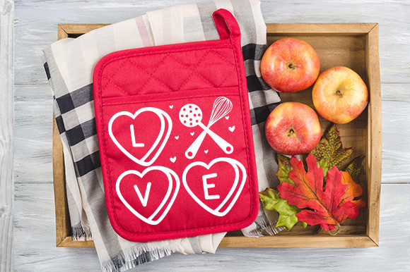 Love Pot Holder Svg for Crafts and Graphics