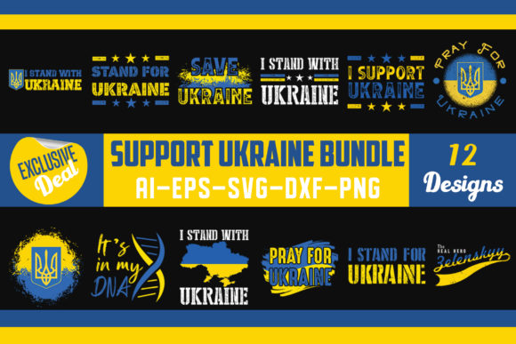 Reviewing the Support Ukraine Mega EPS SVG PNG Bundle for Real Design Work