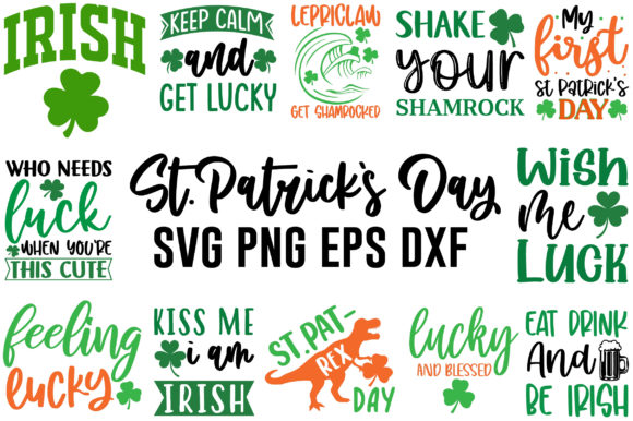 St Patrick's Day SVG Bundle: Graphics & Crafts
