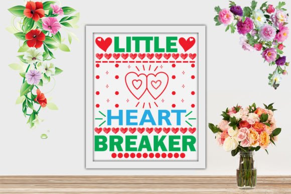 Valentine Svg - Little Heart Breaker